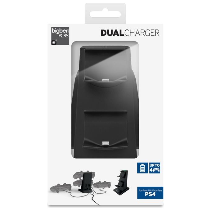 BigBen PS4DUALCHARGER Dual Charger Controller PS4