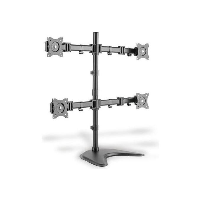 Digitus supporto universale per 4 monitor con installazione tramite supporto-morsetto