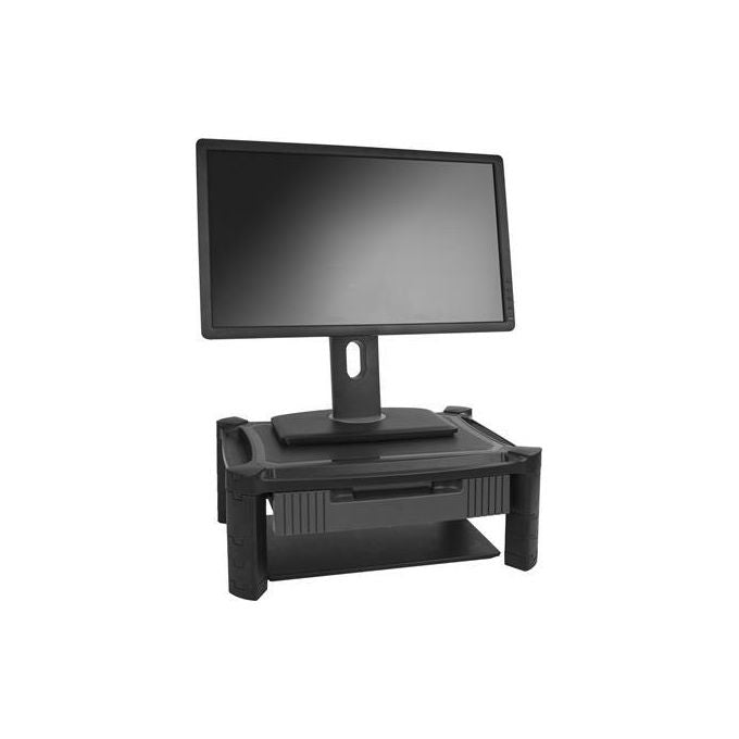 Startech Supporto per Monitor con cassetto Altezza regolabile