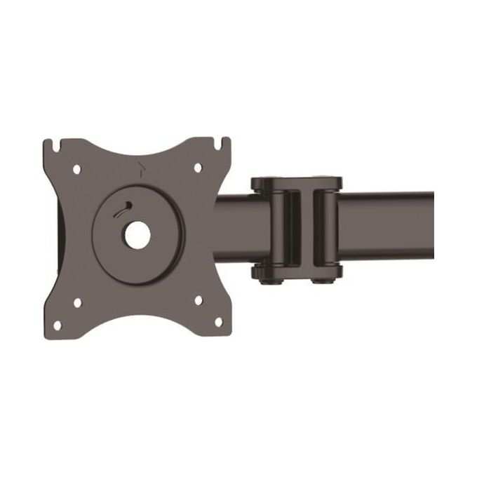 StarTech.com ARMBARQUAD Supporto Articolabile VESA per 4 Monitor fino a 27'' Regolabile Altezza Rotazione Inclinazione Gestione Cavi colore Nero