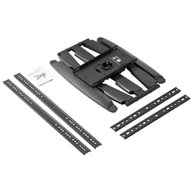 Startech FPWARTB2 Supporto da Parete per tv a Schermo Piatto da 37'' a 70'' per Tv pesanti doppio braccio