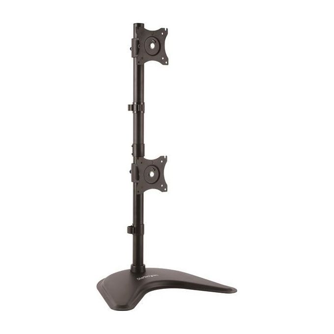 StarTech Supporto da Scrivania per 2 Monitor in Acciaio Robusto Verticale Regolabile per Schermi Fino a 27