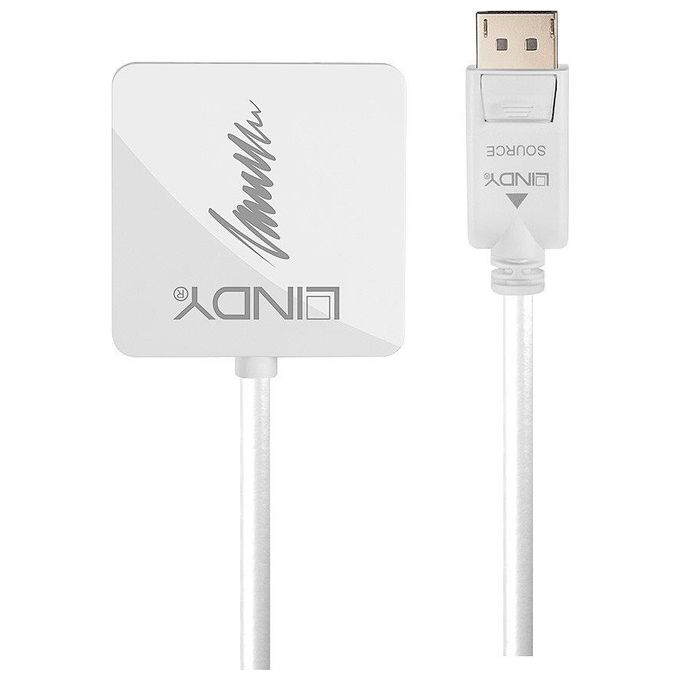 Lindy Adattatore Displayport 1.2 a Hdmi 4k30-Dvi-Vga