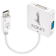 Lindy Adattatore Displayport 1.2 a Hdmi 4k30-Dvi-Vga