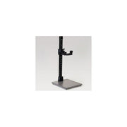 KAISER 205511 5511 Supporto repro con braccio basculante Carico max 3 kg Colonna ruotabile 180° Filetto 1-4'' - 3-8'' colore Grigio