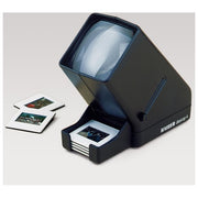 KAISER 202006 Diascop 4 Visore per Diapositive con Alimentazione a Rete Ingrandimento 3x Lente 76x76 mm Cavo 1,8 m colore Nero
