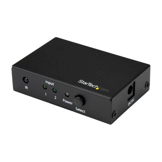 Startech Switch Hdmi a 2 Porte Commutatore Hdmi 2x1 Hd 4K 60hz