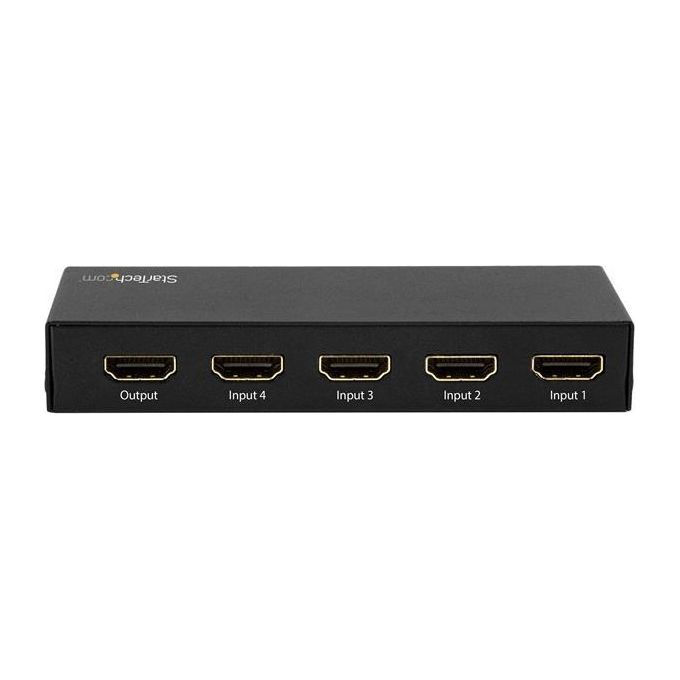 Startech - Audio Video Switch hdmi a 4 Porte - Commutatore hdmi 4x1-hd 4k 60hz