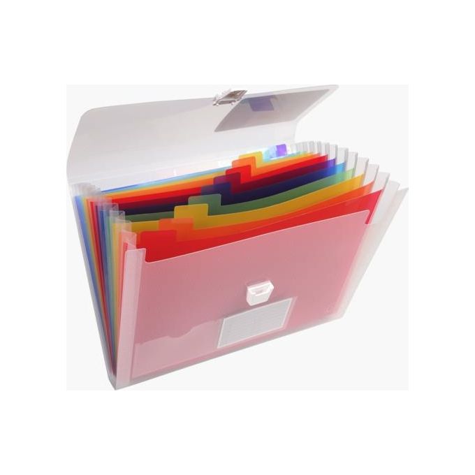 Exacompta Classificatore Crystal Colours