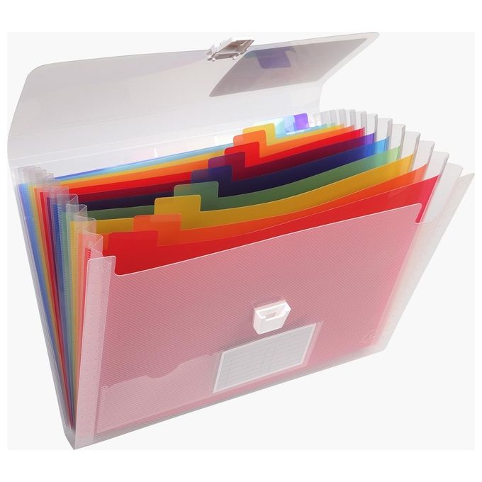 Exacompta Classificatore Crystal Colours