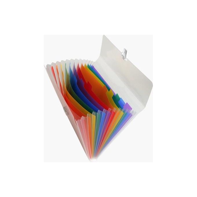 Exacompta Classificatore Crystal Colours