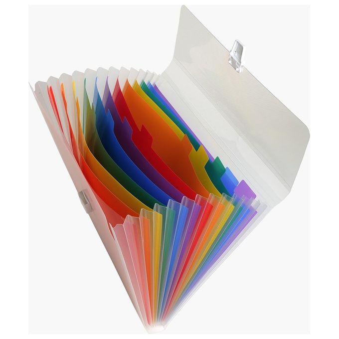 Exacompta Classificatore Crystal Colours