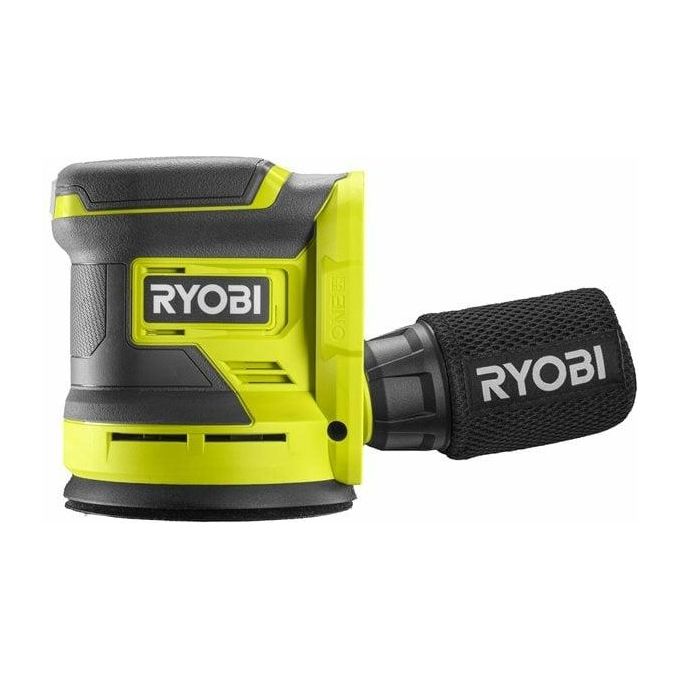 RYOBI RROS18-0 Levigatrice Rotorbitale a Batteria 18V ONE+ Diametro Disco 125 mm Velocita' 20000 oscillazioni-min Senza Batteria e Caricatore colore Nero