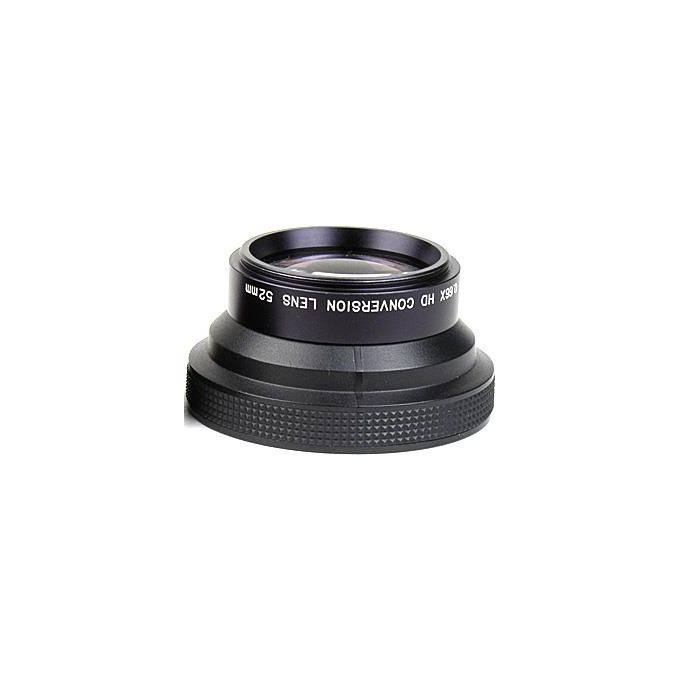 Raynox RAHD-6600N HD-6600PRO52 Obiettivo grandangolare 0,66x 52mm colore Nero