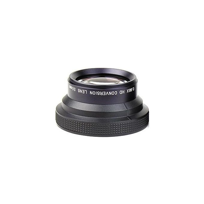 Raynox HD-6600PRO-55 Obiettivo Grandangolare 0.66x Filettatura 55 mm Filtro 72 mm colore Nero