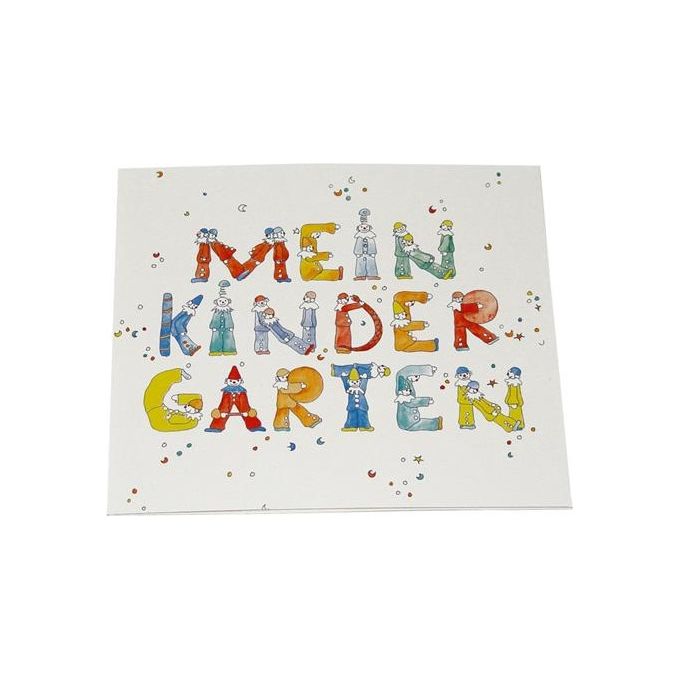 Daiber 13309 Clowns Mein Kinder-Garten Cartelle Portafoto per Bambini 25 Pezzi formato 13x18 cm colore Multicolore