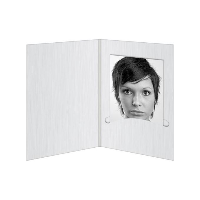 Daiber Cartoncino Portafoto Profi-Line Fino 4.5x6cm Bianco 100 Pezzi