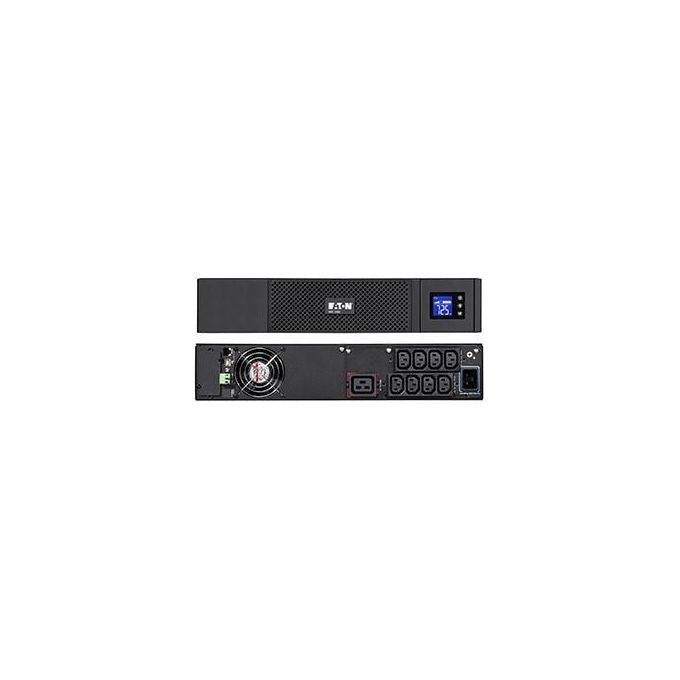 Eaton 5SC2200IRT Gruppo di Continuita' 2200VA 8 prese IEC-C13 10A 1 presa IEC-C19 16A USB incluso colore Nero