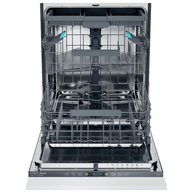 Candy CS6E7F1A Rapidó Lavastoviglie a Scomparsa Totale 16 coperti Classe E 47 dB Wi-Fi (82x60x56 cm) colore Bianco