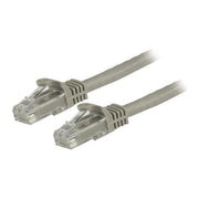 Startech.com Cavo Patch Cat6 1,5mt Filo di Rame Connettore Antistrappo Grigio