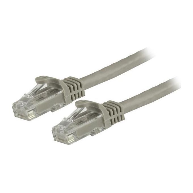 Startech.com Cavo Patch Cat6 1,5mt Filo di Rame Connettore Antistrappo Grigio