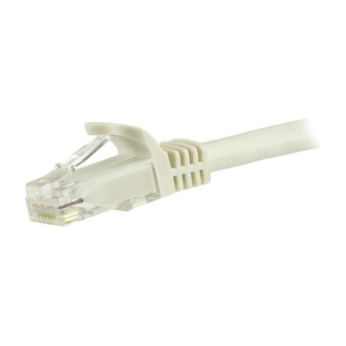 Startech Cavo Patch Cat6 1,5mt Filo di Rame Connettore Antistrappo Bianco