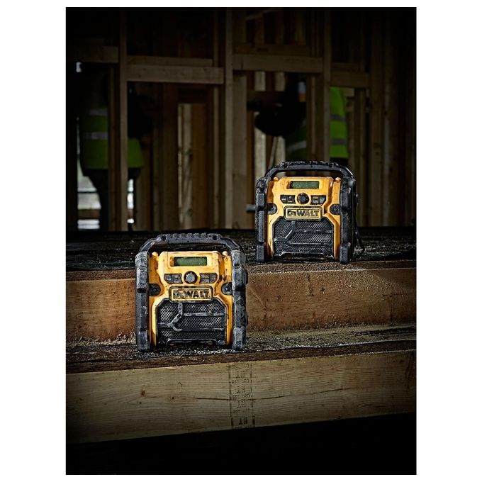 DeWalt DCR020-QW XR Li-Ion Kompakt-Radio con DAB+
