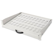 Digitus ripiano per armadi rack estraibile 2u 367mm per montanti frontali