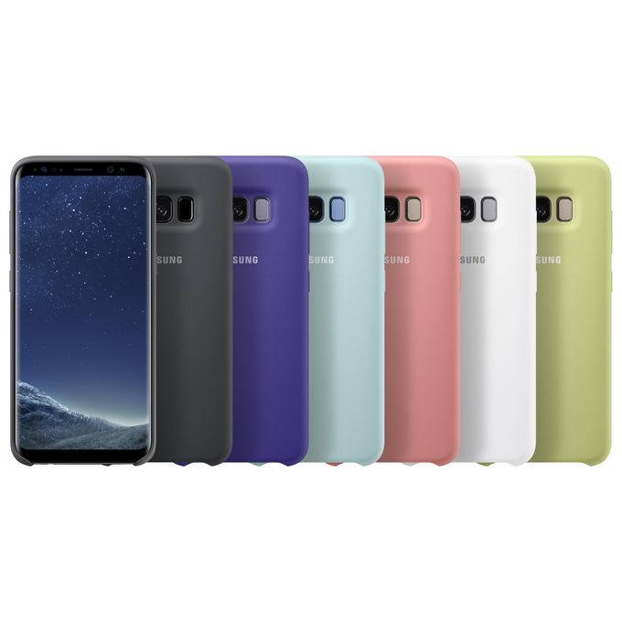 Samsung Mobile EF-PG950TSEGWW Galaxy S8 Cover in Silicone, Dark Grey