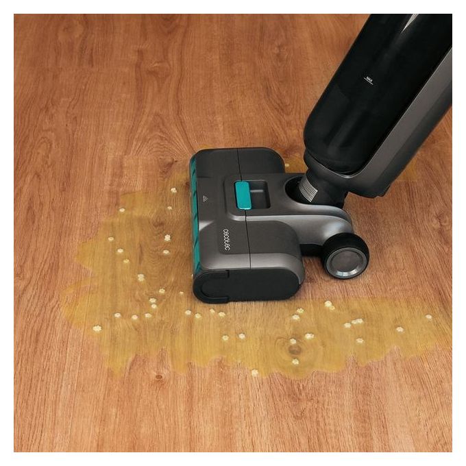 Cecotec 05852 FreeGo WashandVacuum Spray Lavapavimenti Senza Filo 250 W 35 min autonomia 700 ml serbatoio colore Nero