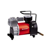 Einhell Compressore Auto 12V CC-AC 35-10 Gonfiatore Portatile con Adattatori e Manometro Integrato per Pneumatici e Materassini