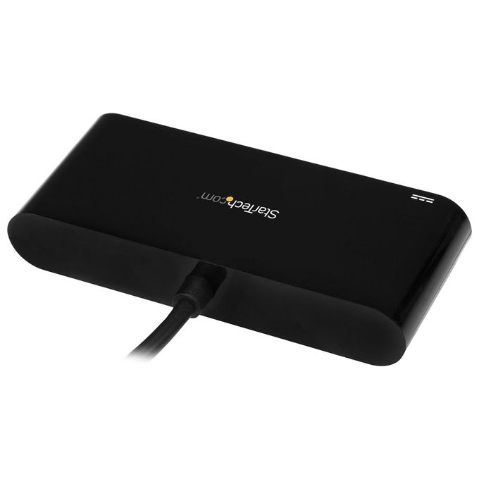 Startech Adattatore Hub di Rete Usb-C a Ethernet a 3 Porte con Power Delivery