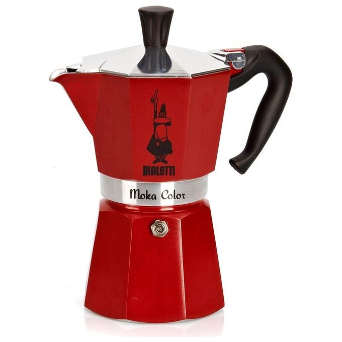 Bialetti Moka Express 3 Tazze Rossa