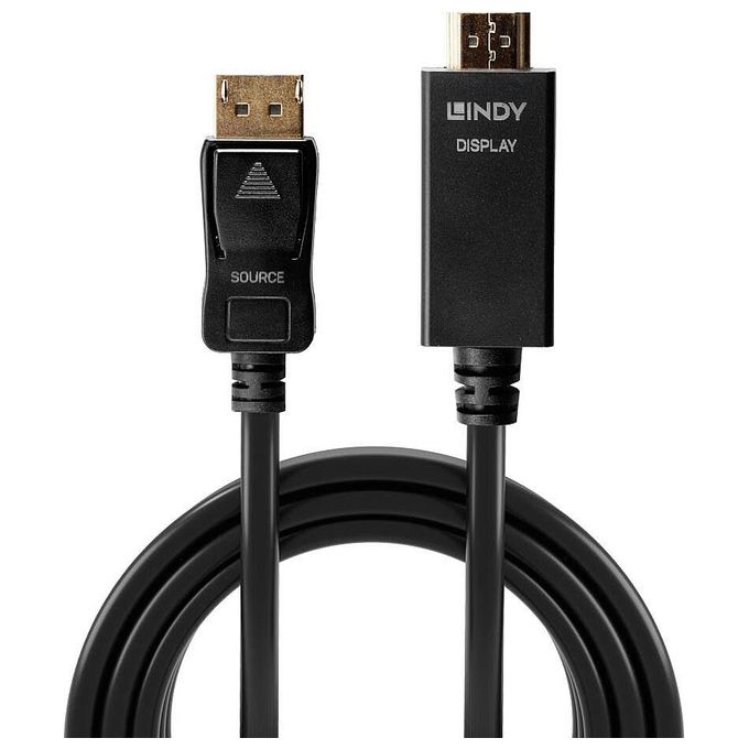 Lindy Cavo DisplayPort Hdmi 4K30 5mt