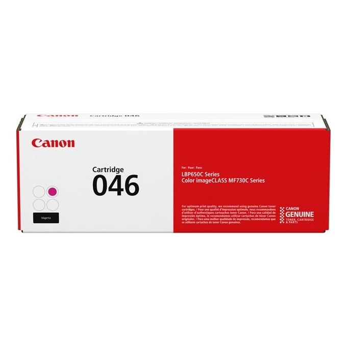 Canon 046 Toner per Stampante Laser 2300 Pagine Magenta