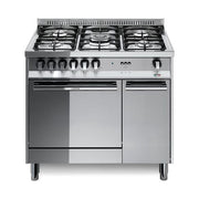 Lofra MR96MF-C Cucina con Forno Ventilato 90x60cm 9 Programmi 66Lt 4 Fuochi e una Tripla Corona Inox