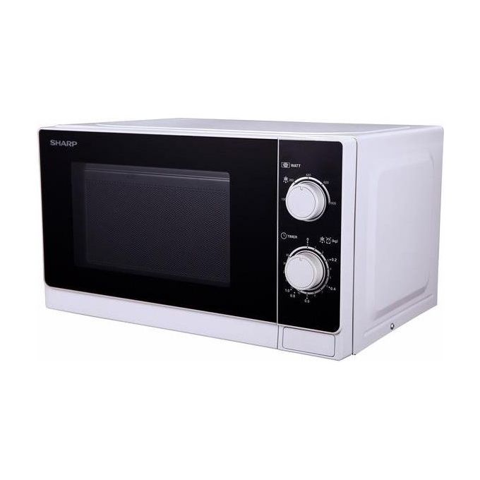 Sharp R-600WW Forno a Microonde con Grill Capacita' 20 Litri Potenza 800 W 4 Modalita' di Cottura + Defrost Bianco