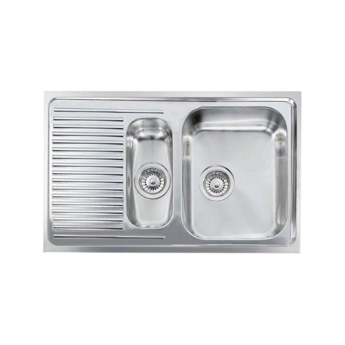 CM 011641DCSSP Lavello IX Matico 3'' 79X50 2 vasche a destra