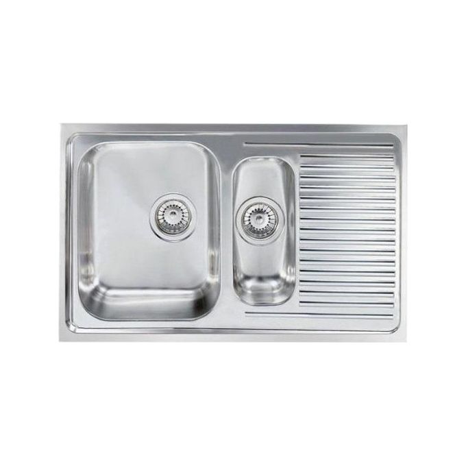 CM 011641SCSSP Lavello IX Matico 3'' 79X50 2 vasche a sinistra