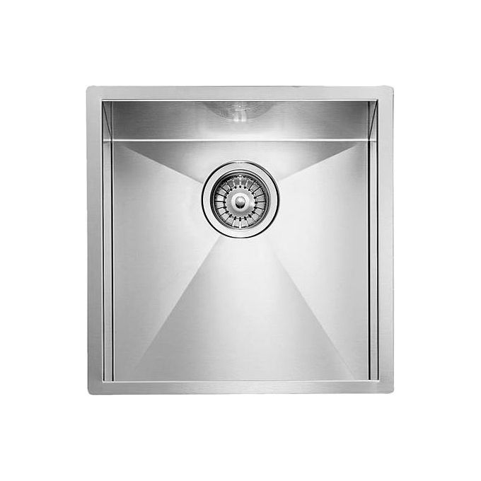 CM 011901XCSSP Serie Filoquadra Lavello Acciaio Inox Satinato da Incasso Slim 1 vasca 45X45cm