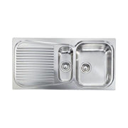 CM 011645DCSSP Lavello IX Matico 3'' 100X50 2 vasche a destra