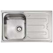 CM Lavello IX Cristal 3'' 79X50 1 vasca a sinistra