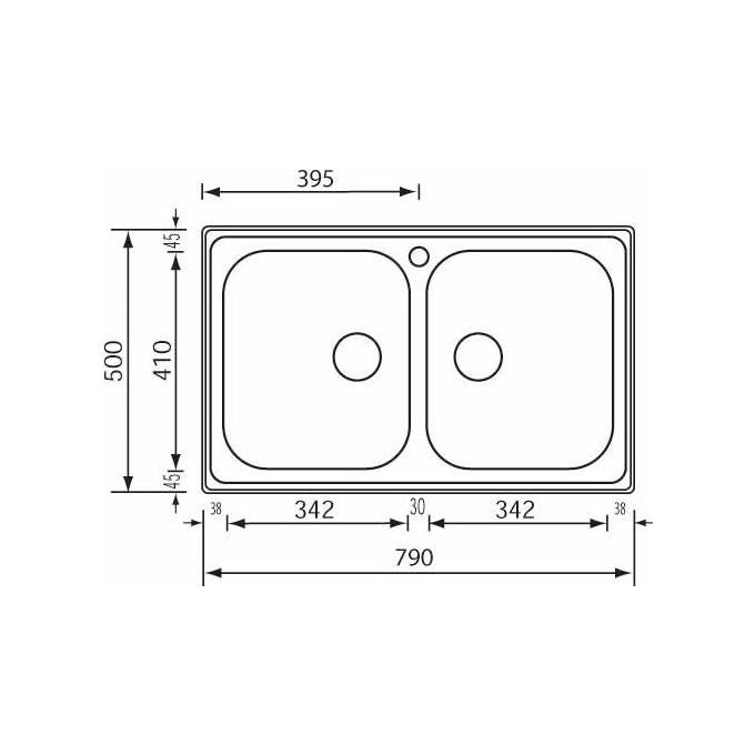 CM Lavello IX Cristal 3'' 79X50 2V
