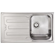 CM Lavello IX Cristal 3'' 86X50 1 vasca a destra