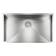 CM 011926XCSSP Serie FiloQuadra 3'' Lavello Acciaio Inox Satinato da incasso Filotop 1 Vasca 77X45cm