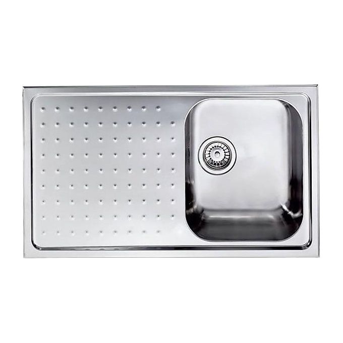 CM 011103DCSSP Lavello IX Punto Plus 3'' 86X50 1 Vasca a destra