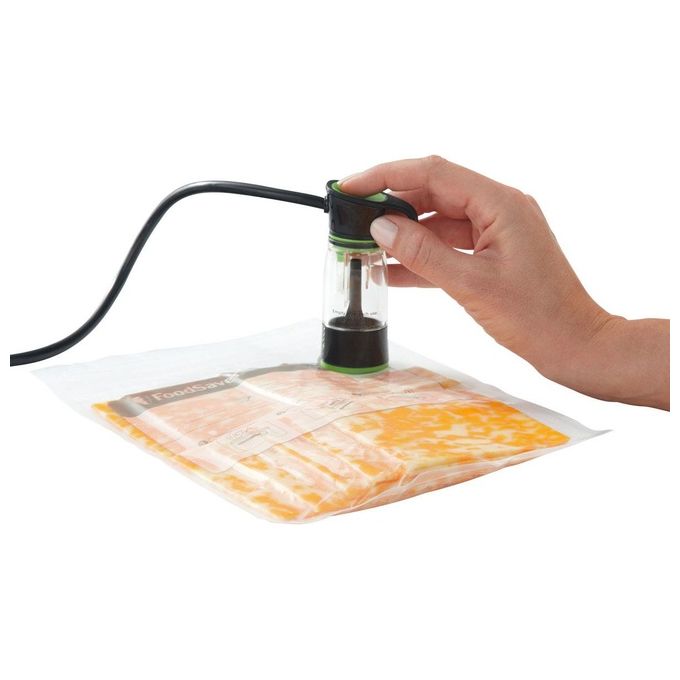 Foodsaver Busta 26 Sacchetti 20x22cm con Zip Riutilizzabili