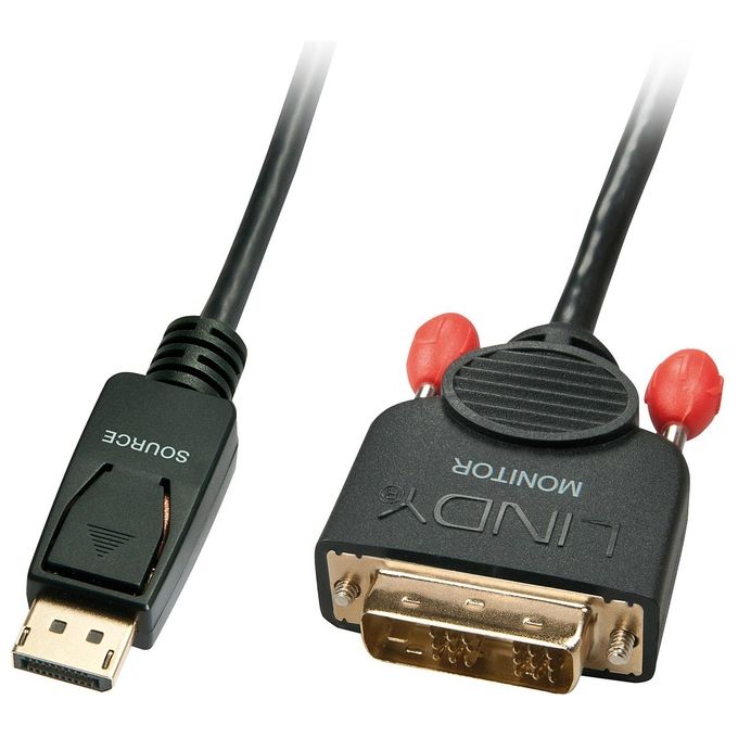 Lindy Cavo Displayport Dvi-D 0,5mt