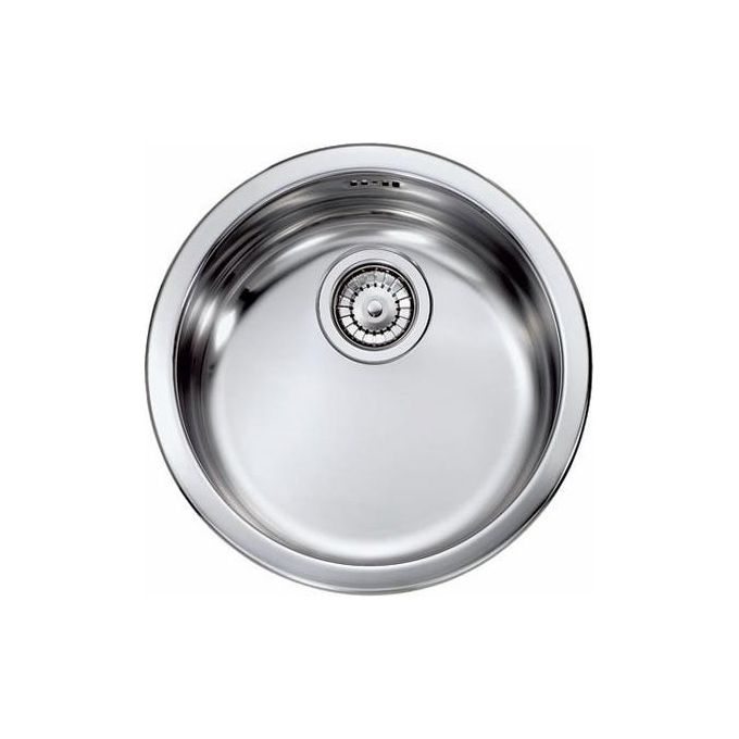 CM 011939XCSSX Serie Cinzia Rotondo Lavello Acciaio inox satinato da incasso 1 Vasca Ø 43,5cm