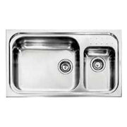 CM 011114SCSSP Lavello IX Punto Plus 3'' 86X50 2 vasche a sinistra